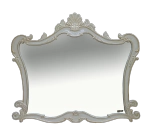 Зеркало Misty Bianco 100x90 белое сусальное золото