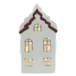 GAEM Изделие декоративное "Домик" с подсветкой (LR44x2), L, L7,5 W5,5 H14 см, 2в.