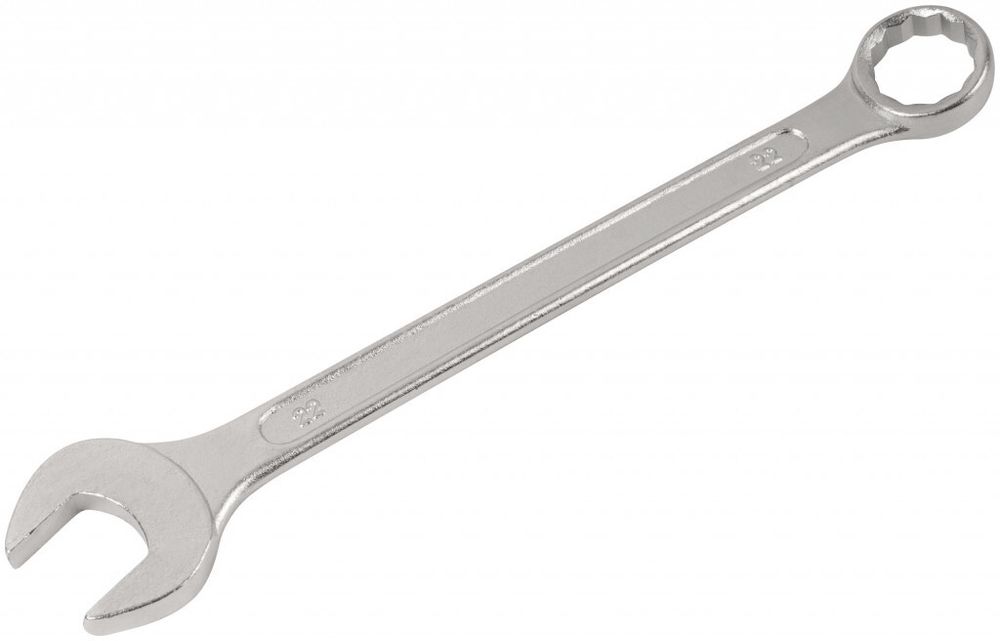 63152 Ключ комбинированный "Хард", хромированное покрытие 22 мм