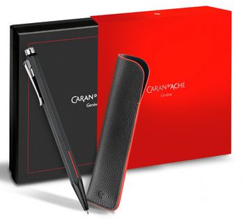 Шариковая ручка Carandache Ecridor Racing с чехлом (8902.009)