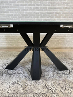 Кухонный раздвижной стол "Спайдер", итальянский мрамор