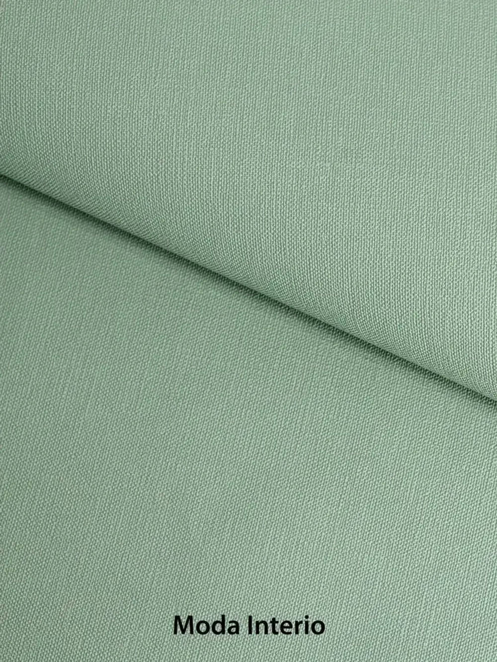 Обои флизелиновые 1.06, виниловые зеленые однотонные Textile (Moda Interio) метровые под ткань для гостиной и спальни в стиле прованс