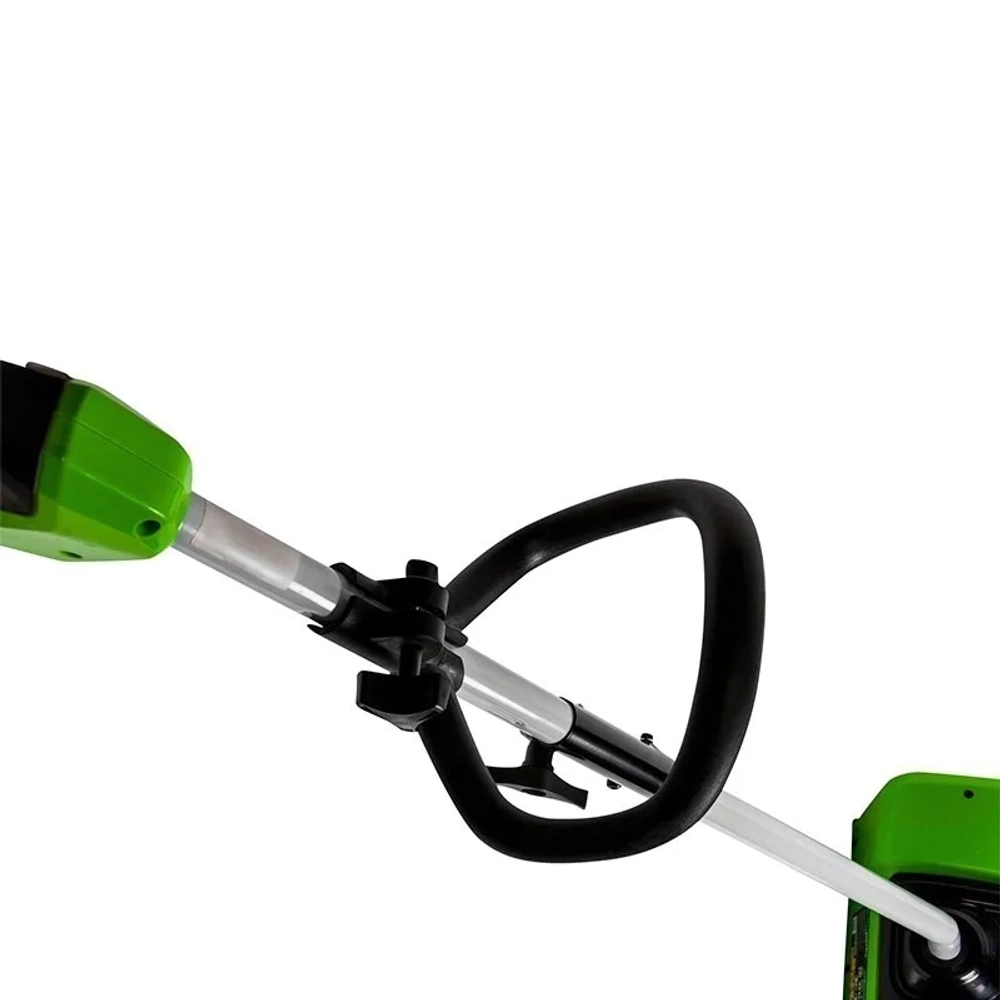 Greenworks GD40SS30K2 40В аккумуляторная снегоуборочная лопата (1 x 2 Ач, ЗУ) ковш 30 см, выброс 6 м 2600807UA
