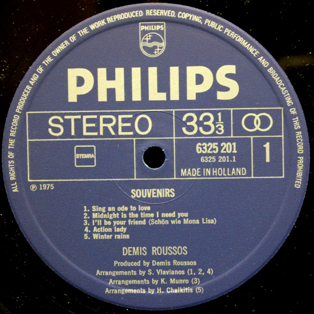 Demis Roussos / Souvenirs (LP)