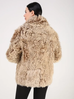 Дубленка зимняя шуба натуральная короткая