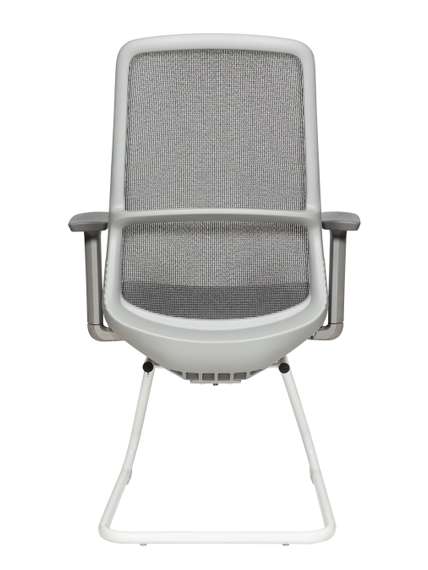 Кресло офисное Норден / Некст CF грэй / Next CF grey / серая сетка/серая ткань
