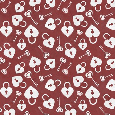 Ключи и замки в форме сердечек