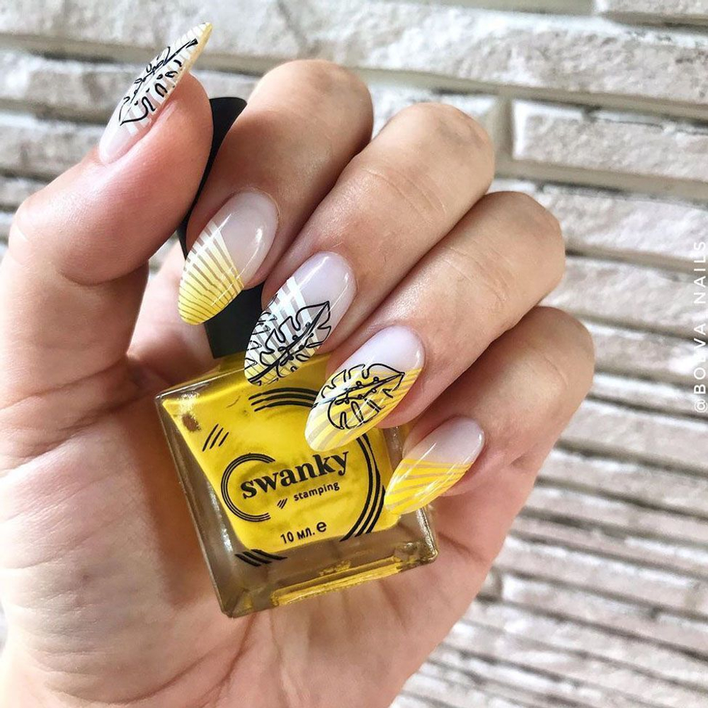 Лак для стемпинга Swanky Stamping S06 6мл