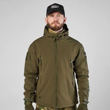 Тактическая куртка Softshell, olive