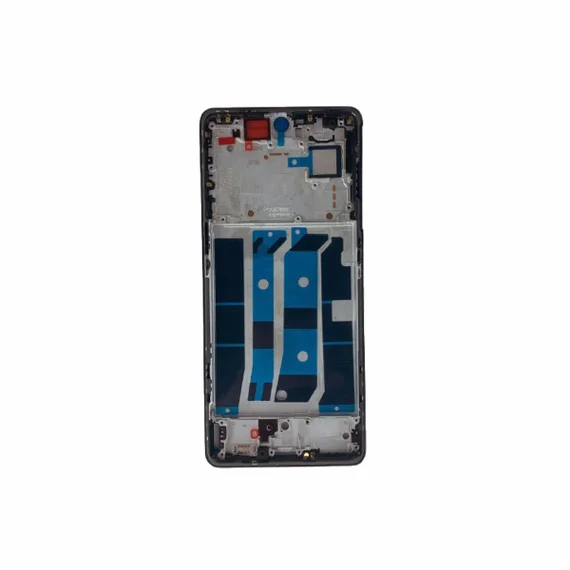 Средняя часть корпуса (рамка) для OnePlus 9R синяя (Lake Blue)