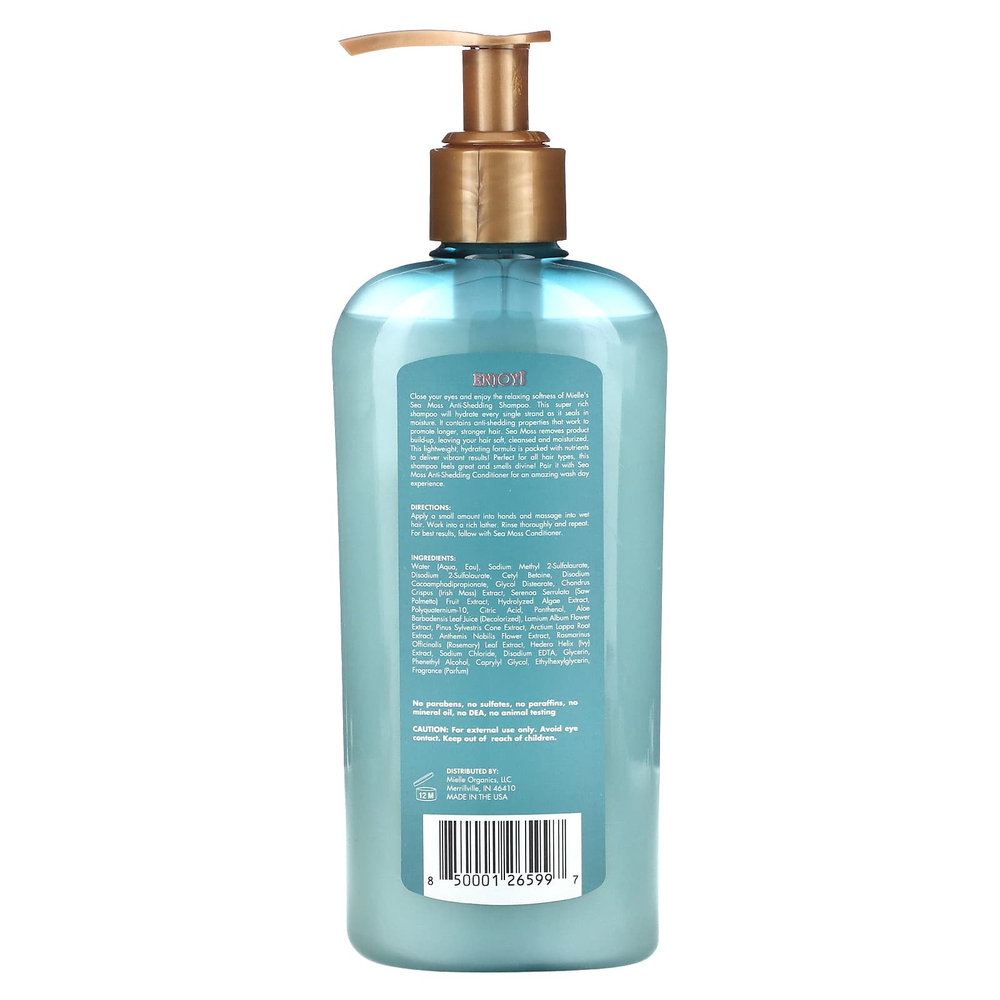 Mielle, Sea Moss Blend, шампунь против линьки, 236,6 мл (8 жидк. унц.)