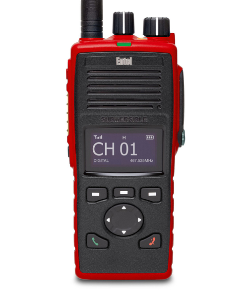 Entel DT885FF DMR ATEX Цифровая радиостанция, искробезопасная, морской диапазон