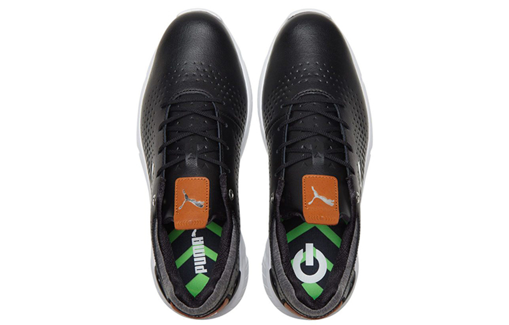 PUMA Ignite Articulate Leather "Black White Silver"