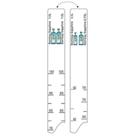 Барная линейка Bombay Sapphire (500мл/750мл/1л), P.L. Proff Cuisine