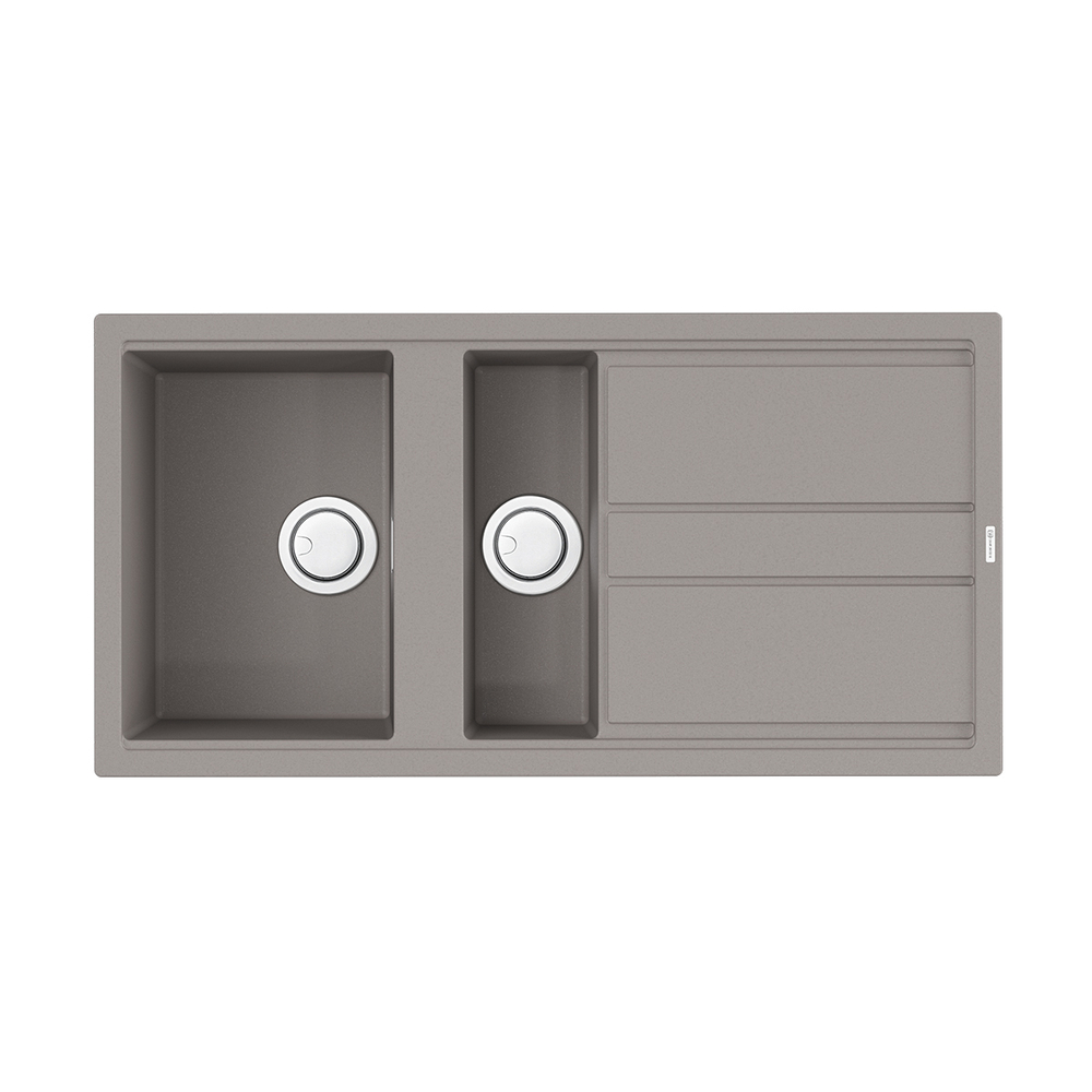 Кухонная мойка Omoikiri Kitagawa 100-2-GR Artceramic/leningrad grey