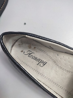 Туфли "Леопард" кожаные 35 размер