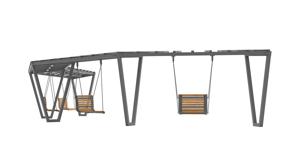 Навес с качелями SK00233