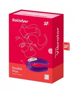 Многофункциональный стимулятор для пар Double Plus (Цвет: фиолетовый)