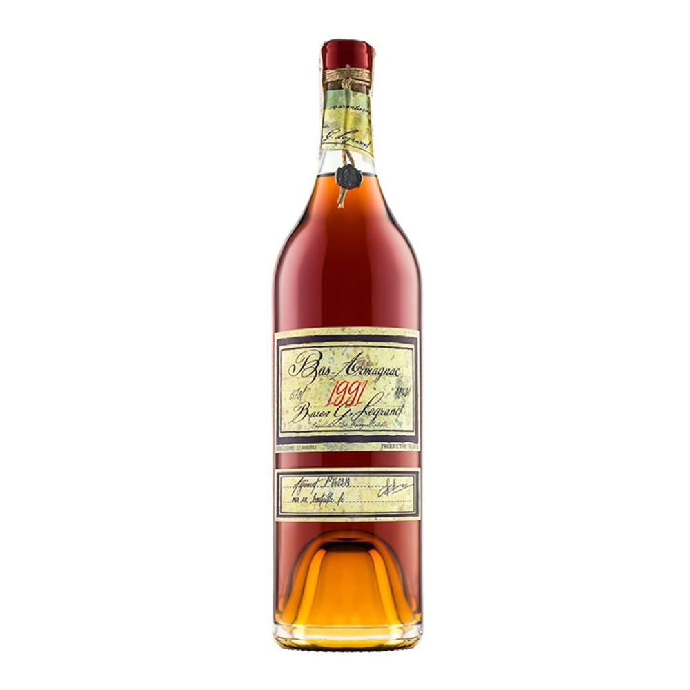 Арманьяк Baron G. Legrand 1991 Bas Armagnac, 0.7 л.