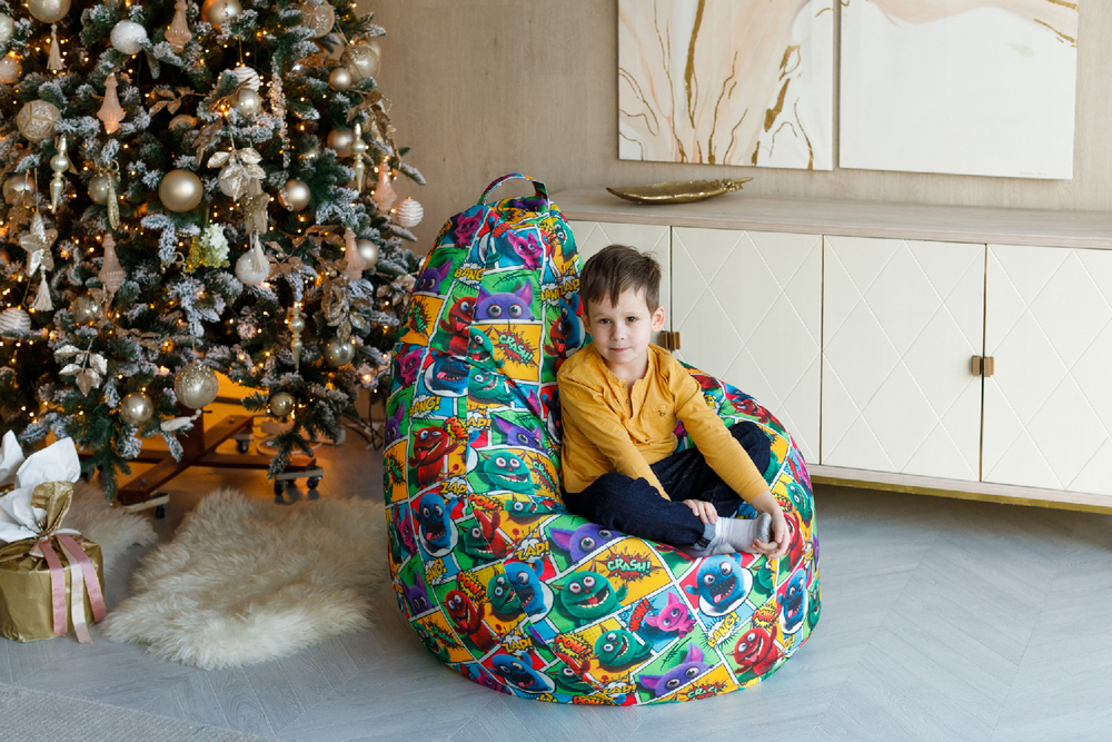 Кресло Мешок Груша Crazy (3XL, Классический)