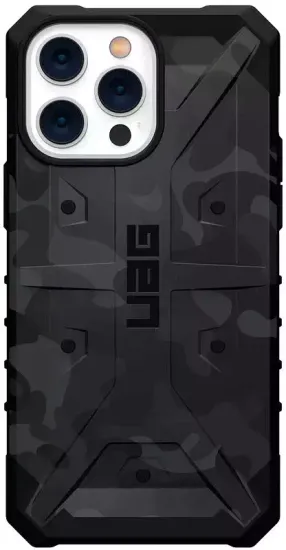 Чехол с поддержкой MAGSAFE Uag Pathfinder SE для iPhone 15 Pro MAX 6.7", цвет темный камуфляж (Midnight Camo)