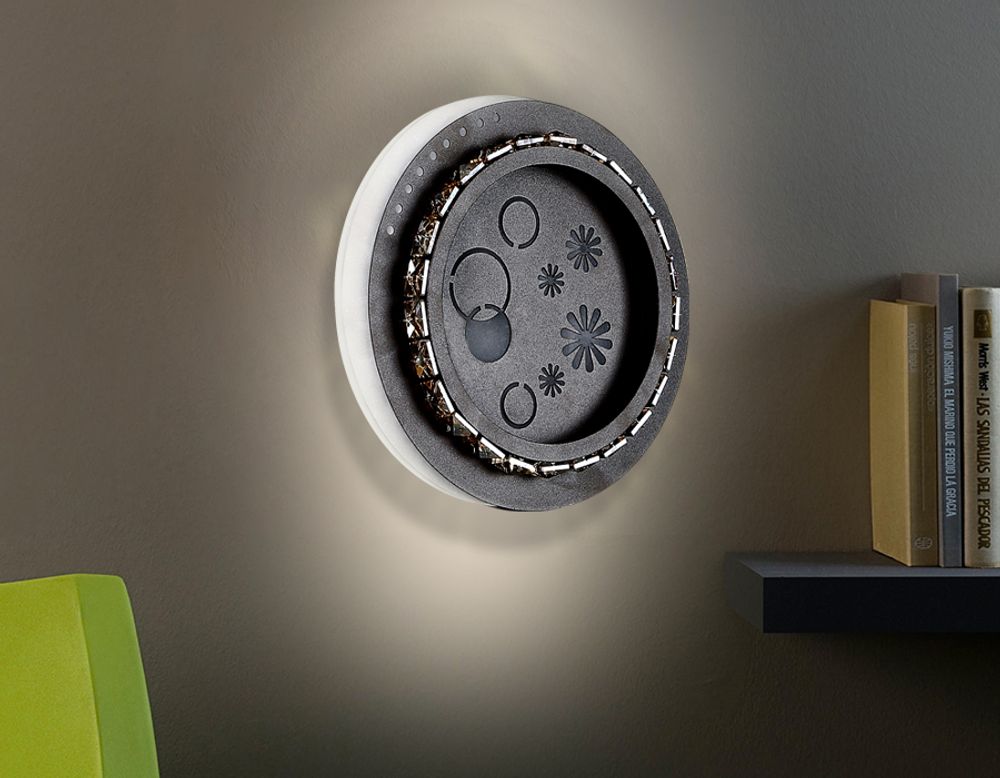 Ambrella Настенный светодиодный светильник с хрусталем Ice FA273