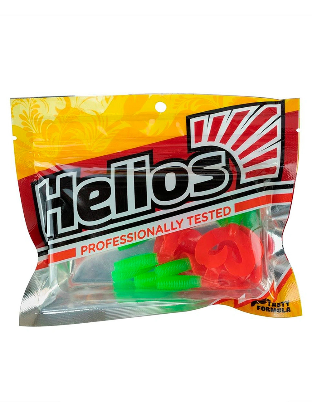 Твистер Helios Credo Double Tail 2,95"/7,5 см Cola 7шт. (HS-12-045)