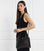 Кожаная сумка-трапеция Robinson TORY BURCH - черный(143194)