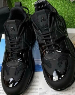 Кроссовки Philipp Plein Hurricane Mix Materials