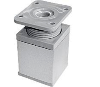 Опора регулируемая декоративная квадратная, ОРК h- 50мм (13657)