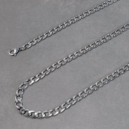 Цепочка из нержавеющей стали, панцирное плетение