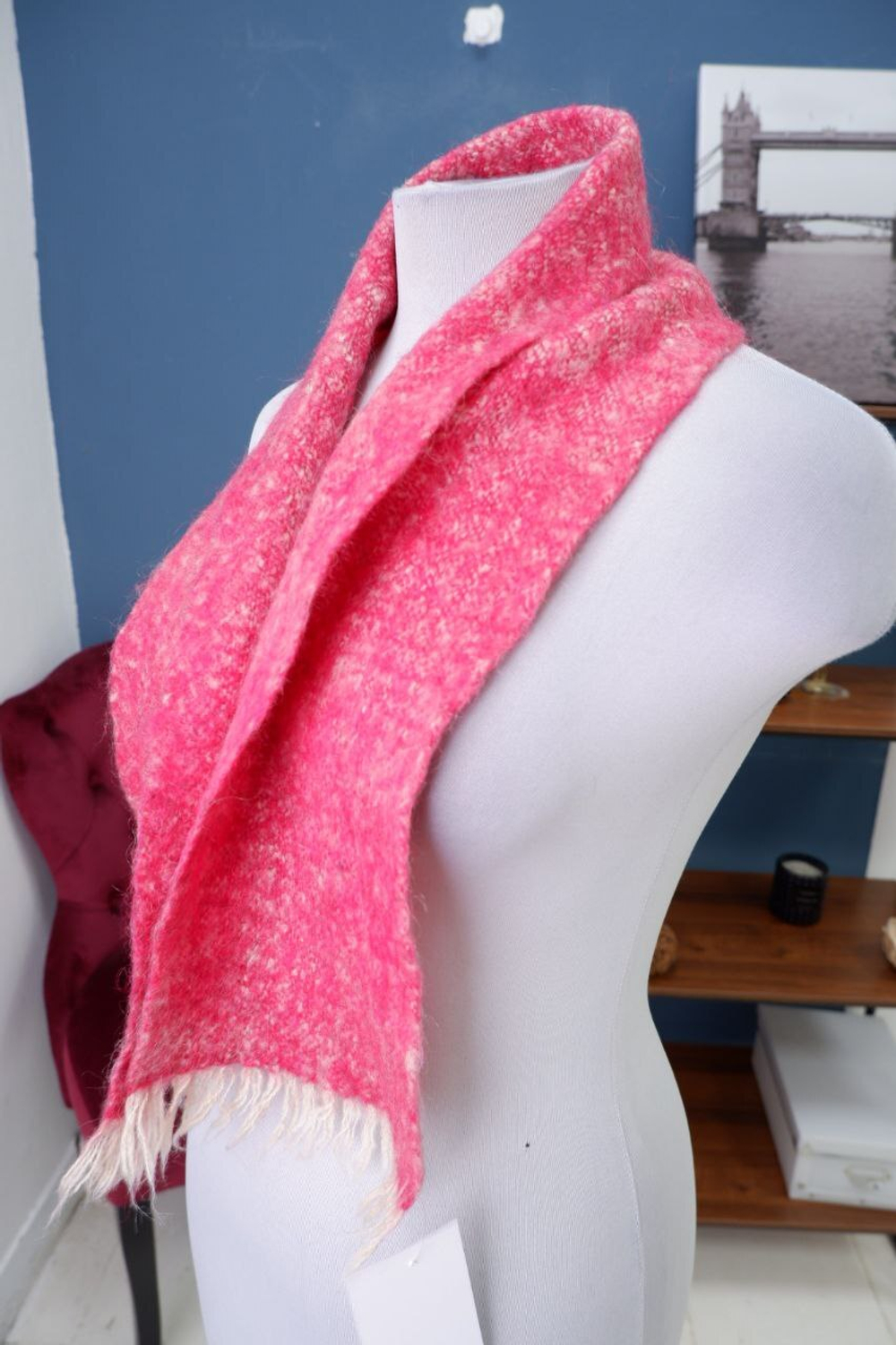 Шарф красивого цвета шерстяной