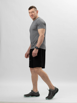 Футболка спортивная TOTEMIC CLO серая