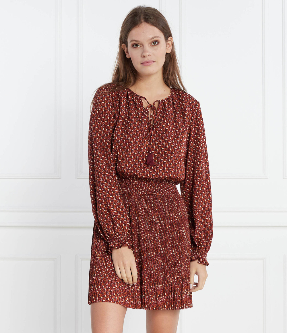 Платье Katri Pepe Jeans London - бордовый(PL953422)