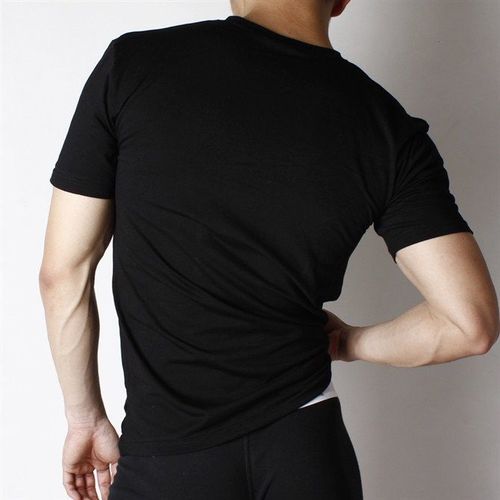 Мужская футболка черная SuperBody T-shirt Black 5477