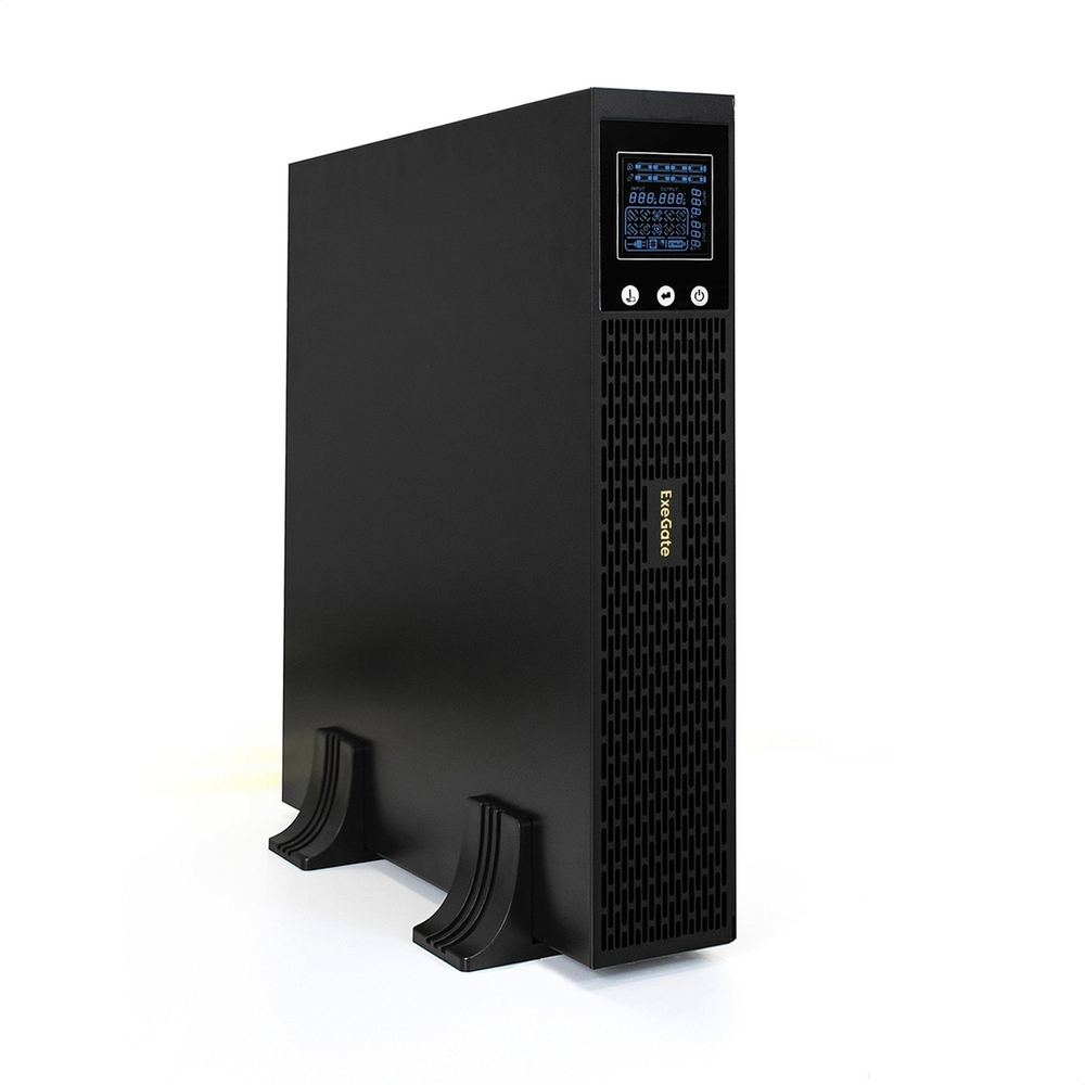 Источник бесперебойного питания  Exegate SinePower UHB-1000.LCD.AVR.1SH.4C13.RJ.USB.2U