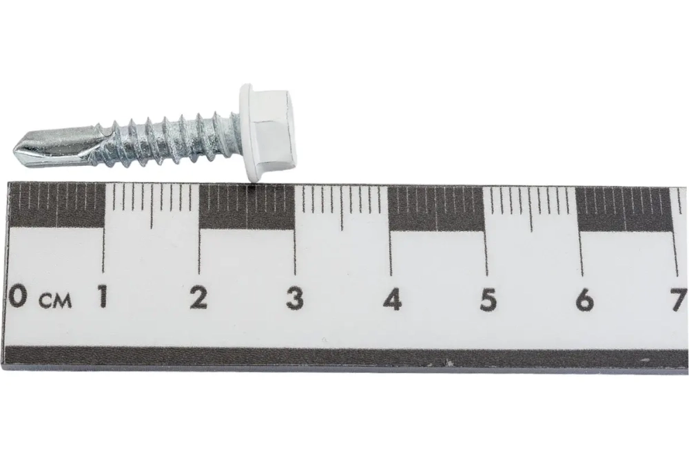 Саморез кровельный Daxmer 5,5х25 RAL 9003