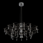 Citilux ASTER CL208010 LED Хрустальная люстра с пультом