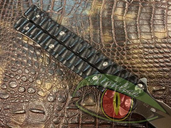 Складной нож бабочка STEELCLAW BAL001 c клинком из стали D2, рукоять G10