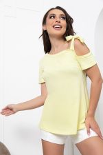 Футболка "Море зовёт" (лимон) Б6082 LT Collection (Акция)