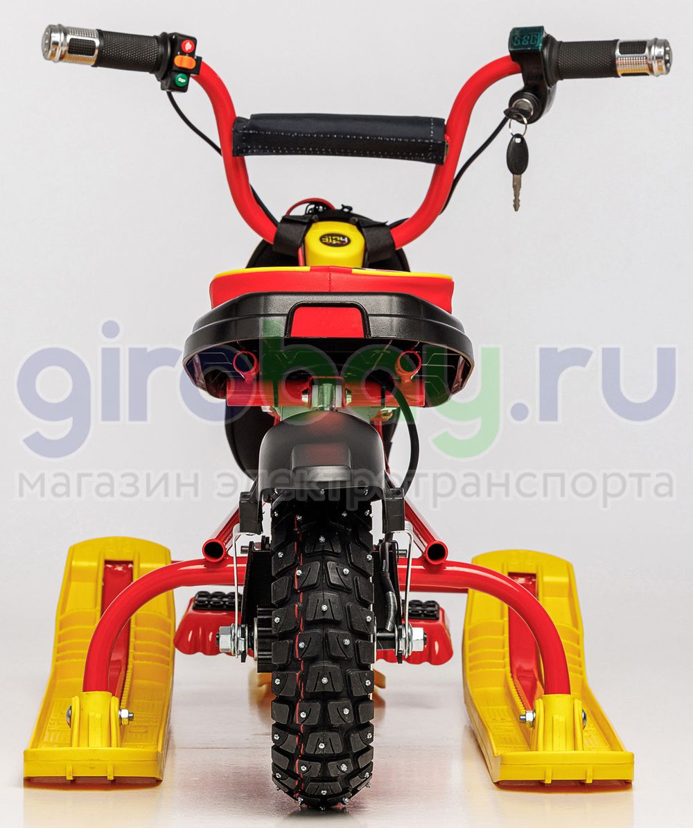 Детский электроснегокат BARS Lite 500W - Красный фото 9 фото №11