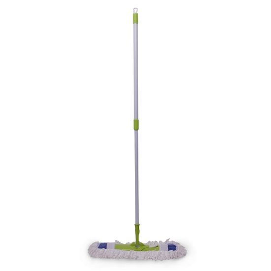 Полотер с насадкой из микрофибры 40х12 см и телескопической рукояткой 120 см TM AMA