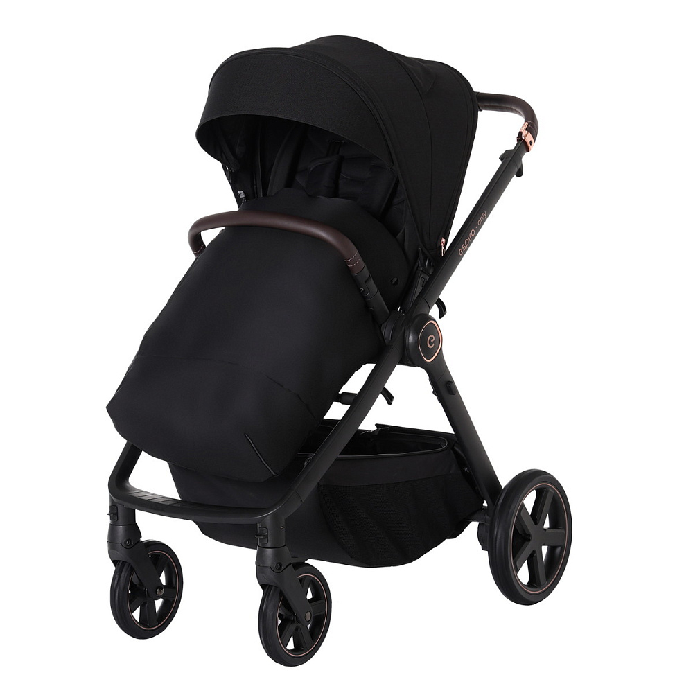 Детская коляска Espiro Only 2 в 1 2025 410 stylish black