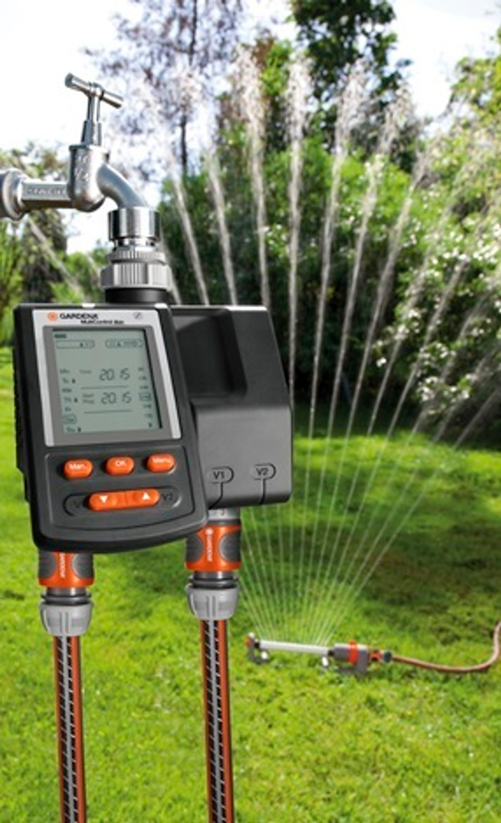 Таймер подачи воды Gardena C 2030 duo plus   01874-29.000.00