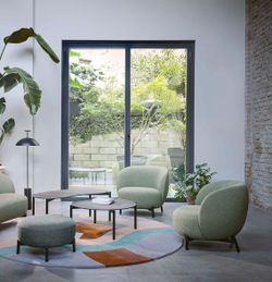 Оттоманка cobble graphite