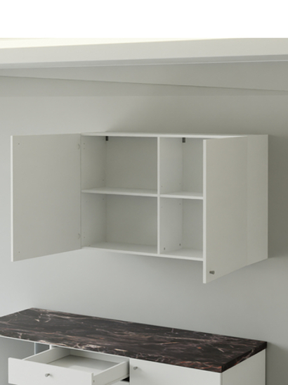 Модуль кухонный навесной, 120х31х75, Кнок, кухонный гарнитур, белый, IKEA, KNOXHULT