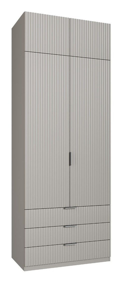 Антресоль на 2 дверный шкаф Париж, серый