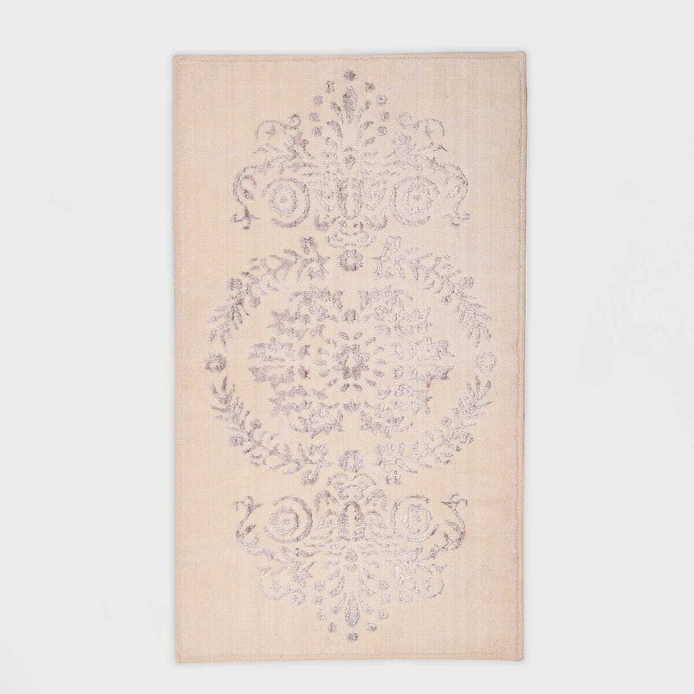 Набор ковриков 2шт Arya home Luxor кремовый