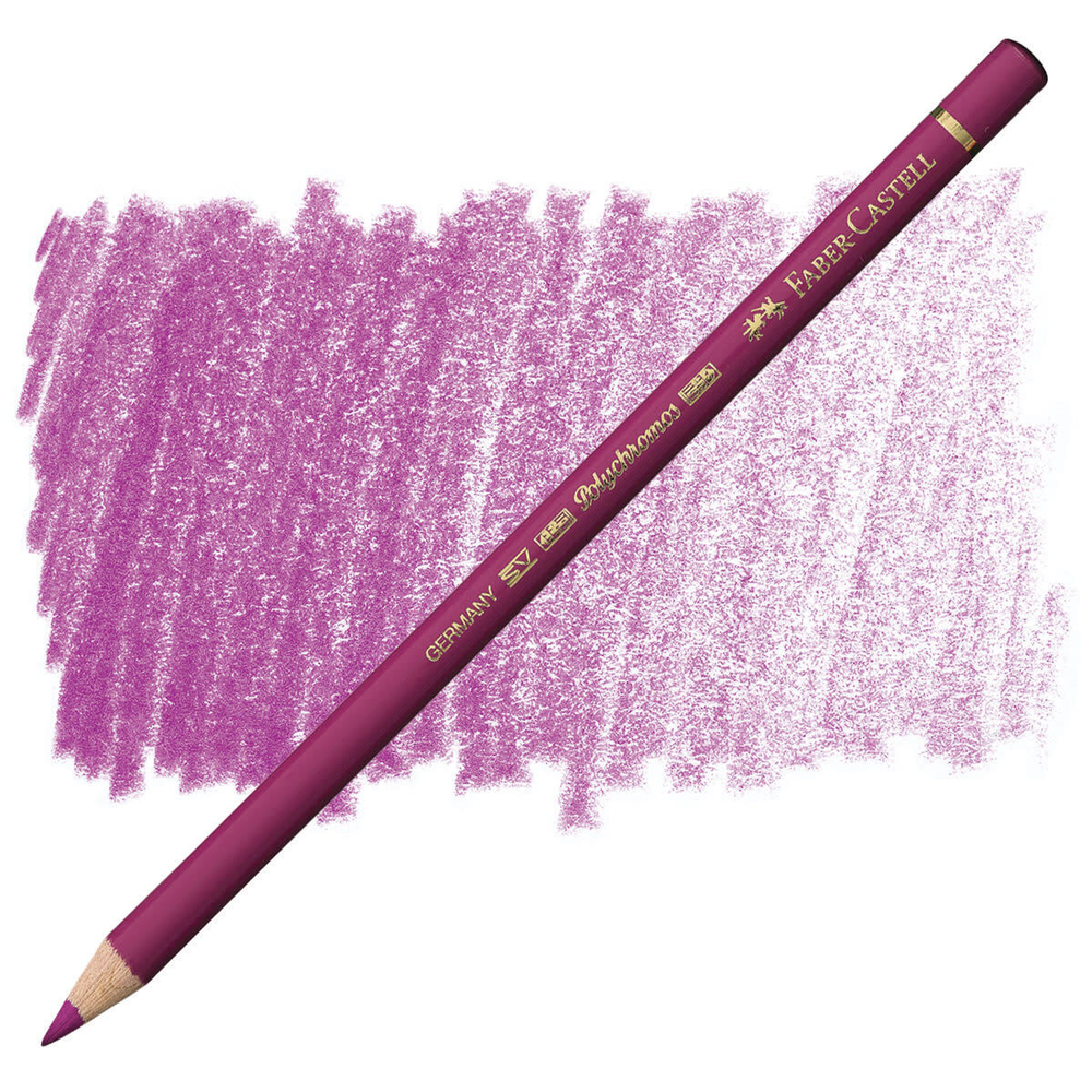 Faber-Castell Polychromos. 125 Middle Purple Pink