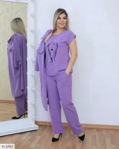 Костюм тройка FI-2783 Фабрика Моды